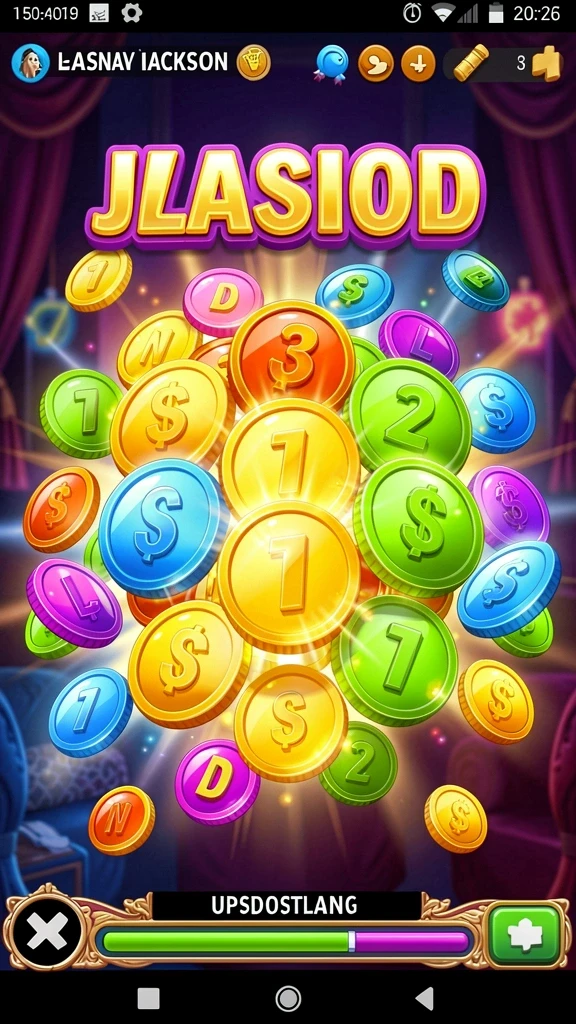 Screenshot menunjukkan dunia fantastis penuh warna dalam game 2739.
