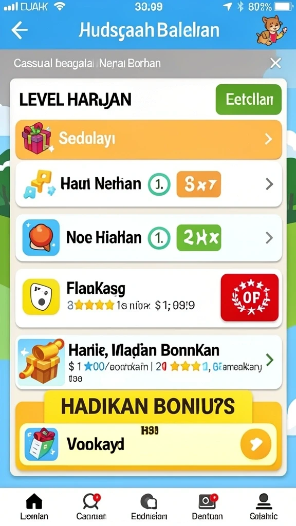 Fitur bonus menarik yang memberikan keuntungan lebih.