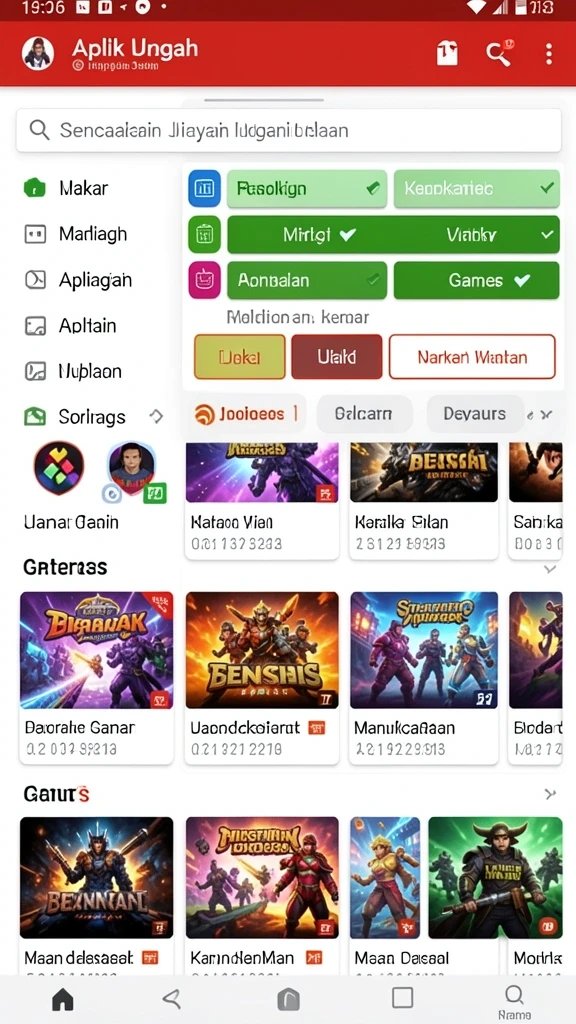 Gameplay seru dengan berbagai level menantang.