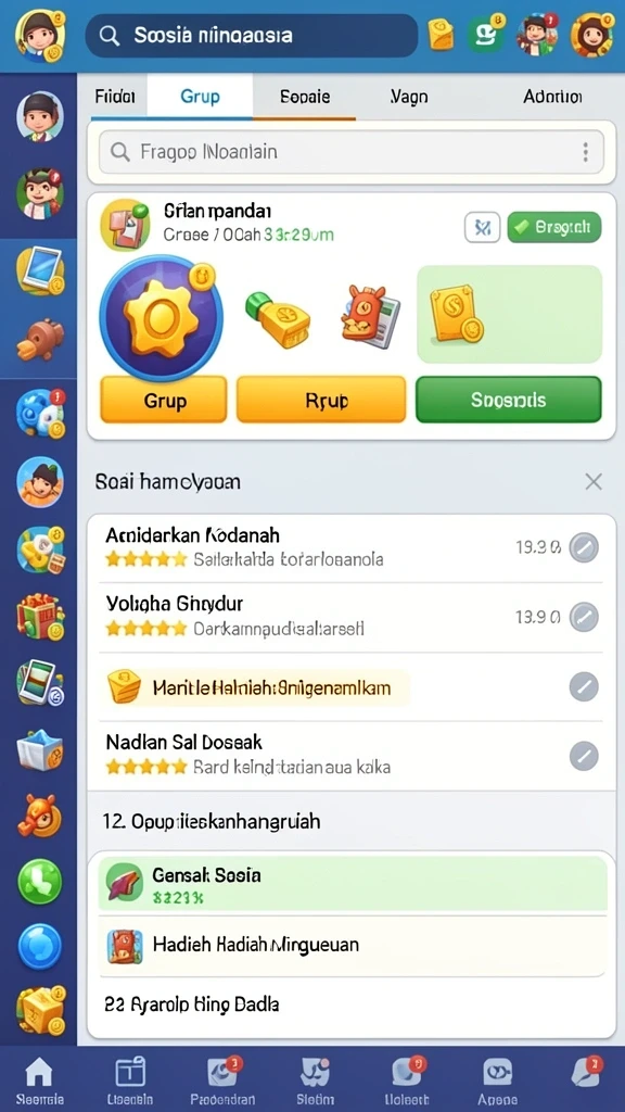 Gameplay seru yang menantang dan mendebarkan.
