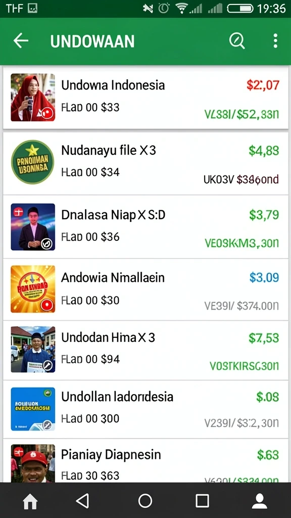 Antarmuka pengguna yang sederhana dan menarik.