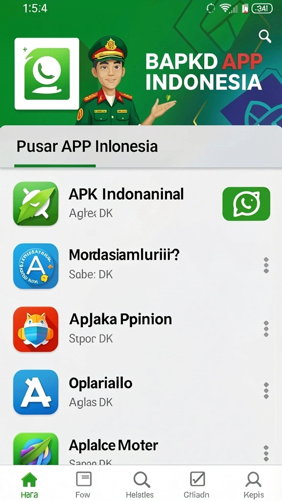 Screenshot menampilkan fitur kustomisasi karakter yang menarik.