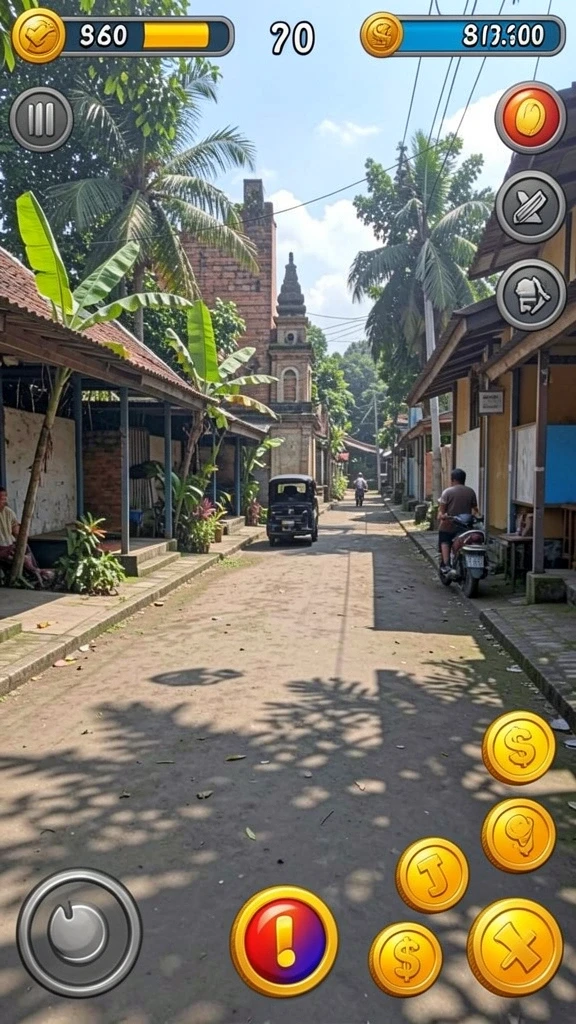 Tampilan antarmuka yang menarik dan sederhana.