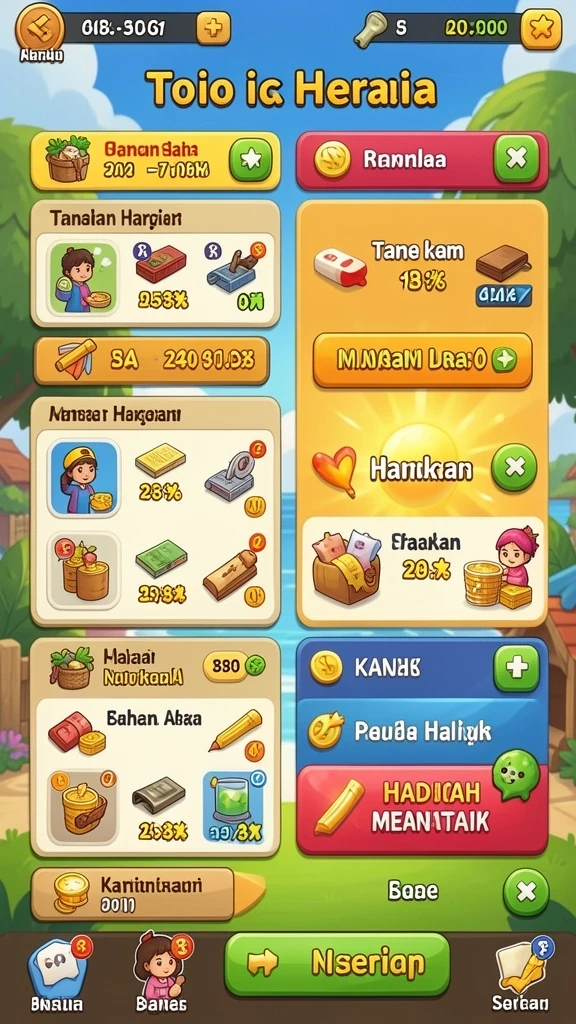 Antarmuka yang ramah pengguna dan menarik.
