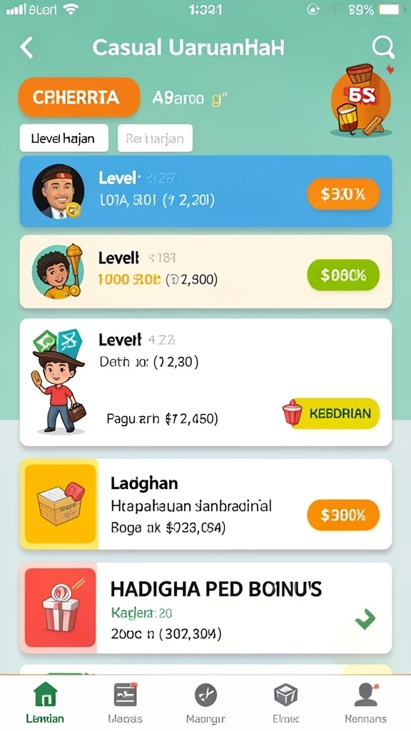 Fitur multiplayer memungkinkan bermain dengan teman.