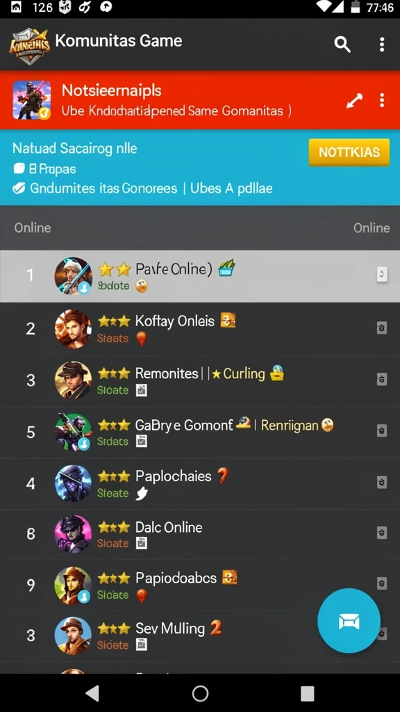 Tangkapan layar dari mode multiplayer yang menyenangkan.