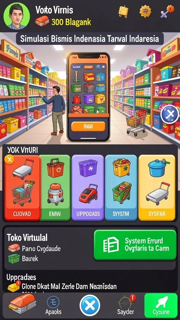 Tampilan antarmuka yang menarik dan user friendly.