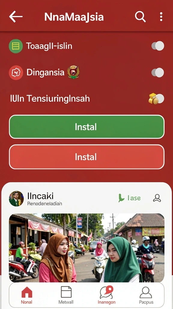 Karakter unik yang dapat dikustomisasi dengan mudah.