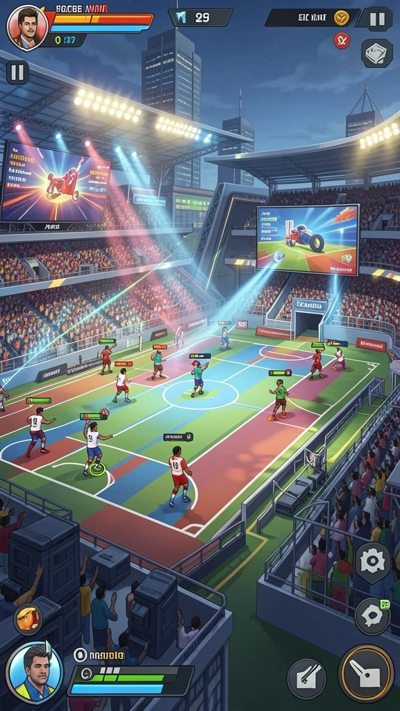 Menampilkan fitur sosial di dalam game DEWANUSA.