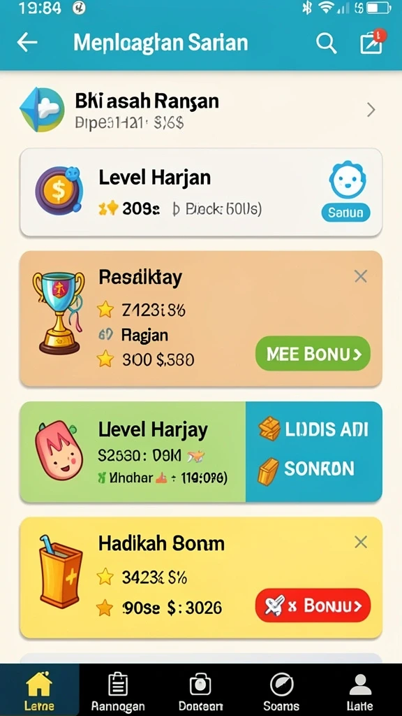 Screenshot dari turnamen yang diadakan di DOWER88.