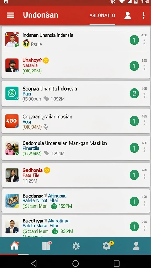 Gambaran fitur leaderboard yang kompetitif dan menarik.