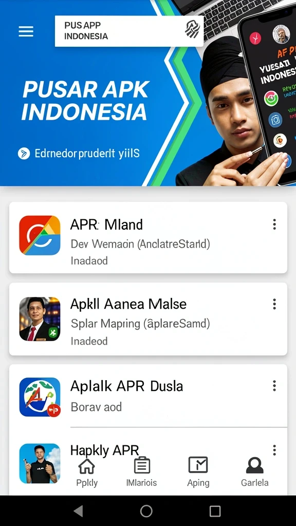 Layar tampilan misi yang beragam dan menantang.
