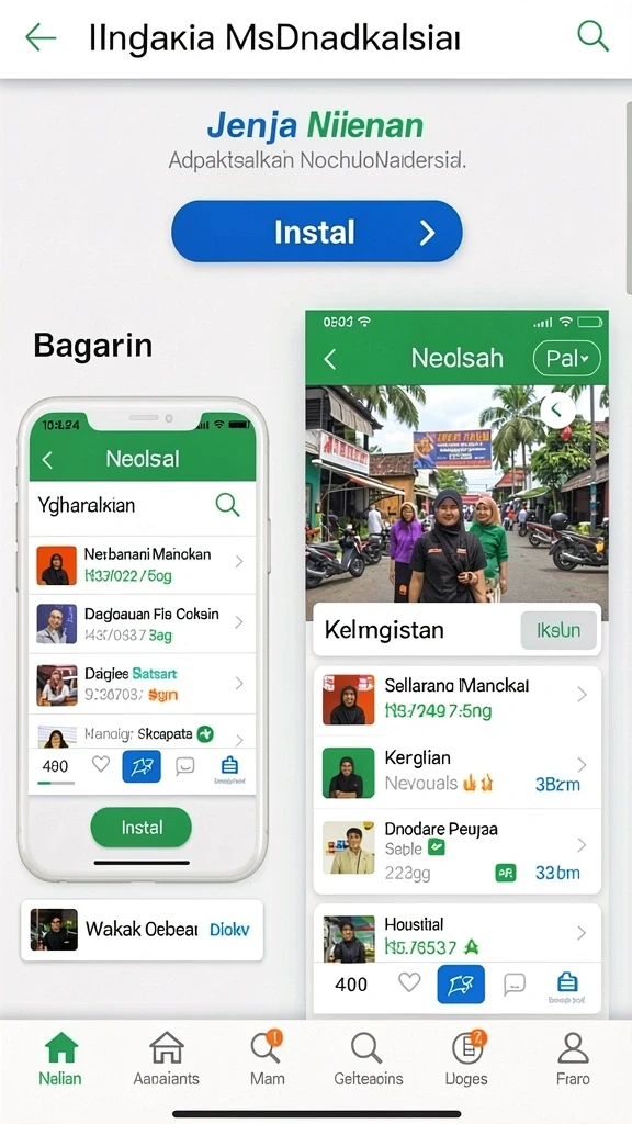 Mode permainan menarik dan bervariasi.