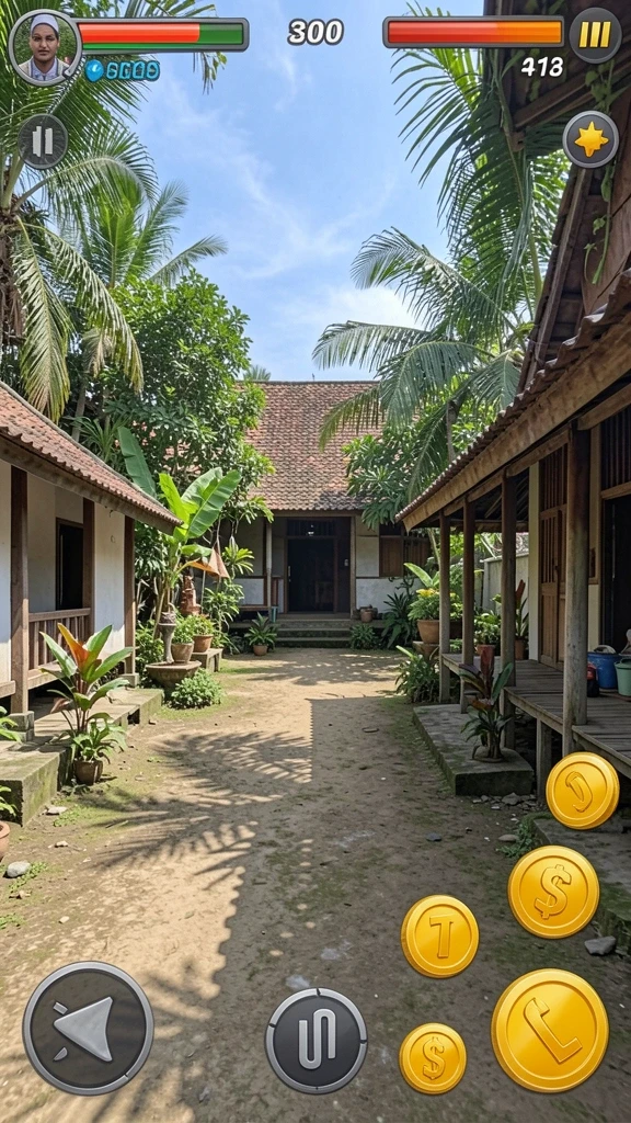 Fitur interaksi yang memungkinkan pemain berkomunikasi.