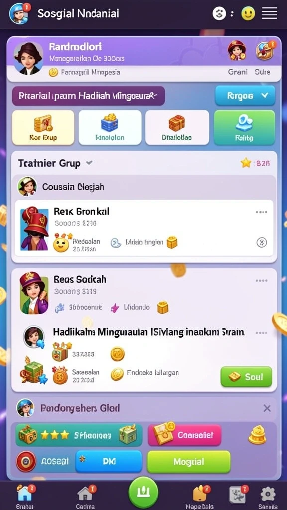 Gambar menunjukkan karakter utama dalam aksi pertempuran.