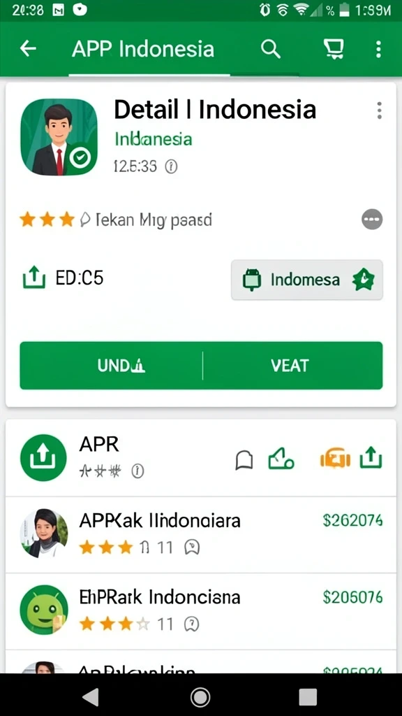 Desain grafis yang mencolok dan penuh warna.