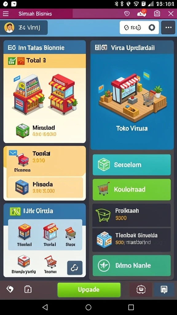Screenshot level yang menunjukkan tantangan seru.