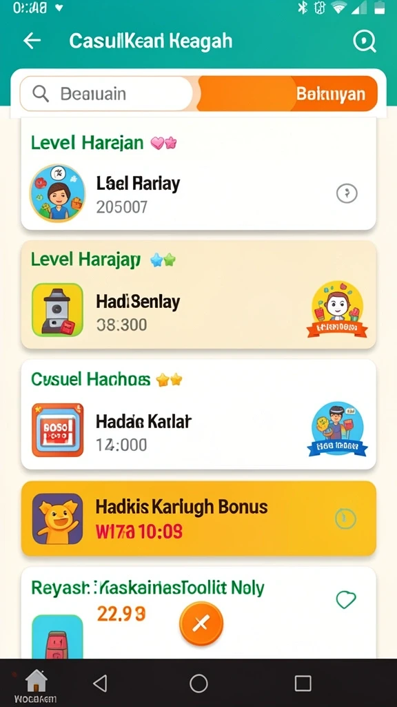 Tampilan antarmuka yang intuitif dan mudah digunakan.
