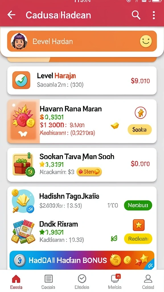 Salah satu level menampilkan pemandangan yang menakjubkan.