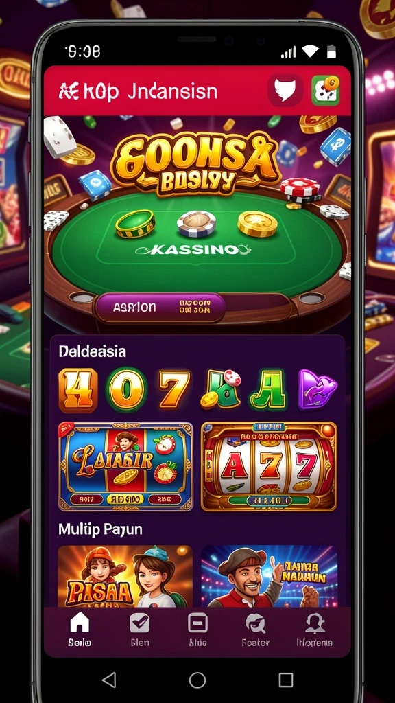 Antarmuka pengguna yang intuitif dan mudah dinavigasi.