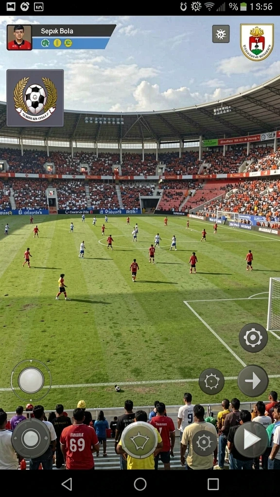 Screenshot saat pemain menyelesaikan misi menantang.