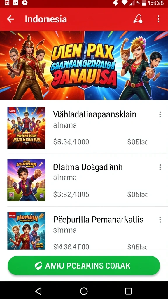 Karakter yang dapat disesuaikan untuk pengalaman unik.