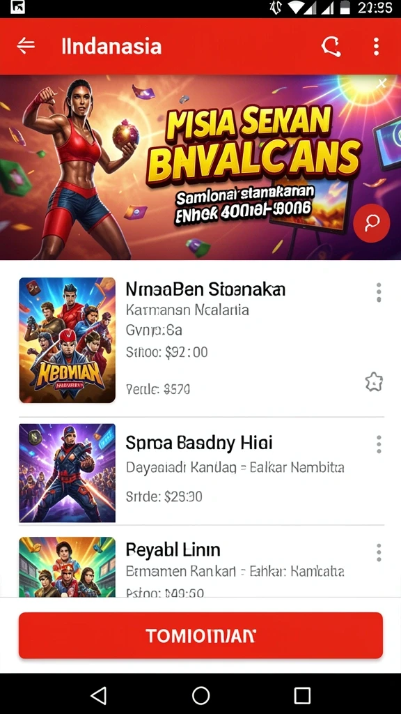 Tampilan antarmuka yang user-friendly dan mudah digunakan.