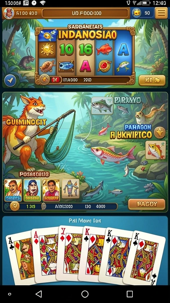 Berbagai jenis slot dengan tema unik dan inovatif.