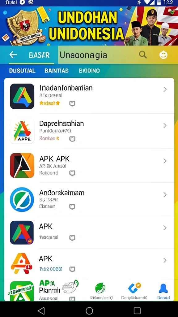 Tampilan antarmuka aplikasi PALU4D yang menarik.