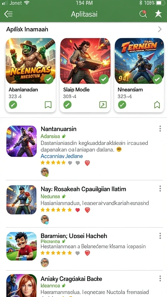 Tampilan antarmuka yang intuitif dan menarik.