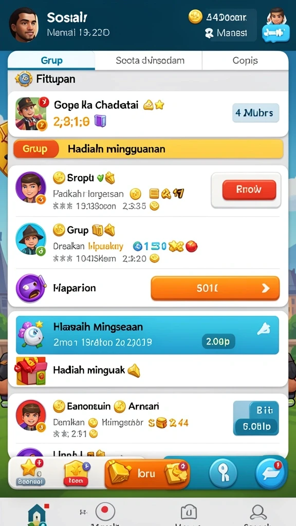 Tampilan antarmuka PUCUK4D yang menarik dan ramah pengguna.