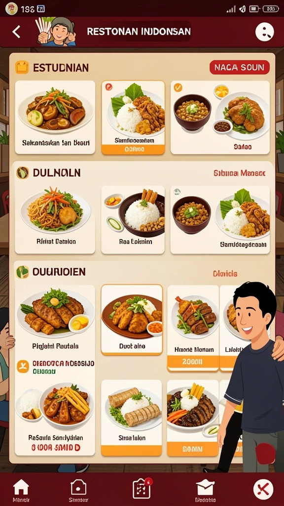 Tampilan antarmuka yang intuitif dan mudah digunakan.