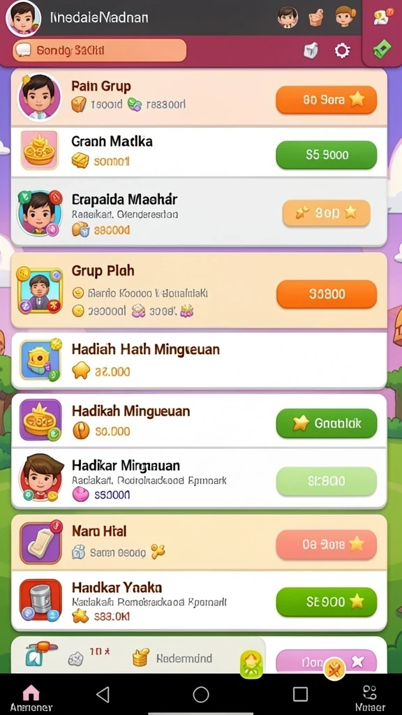 Screenshot menampilkan gameplay seru yang memukau.