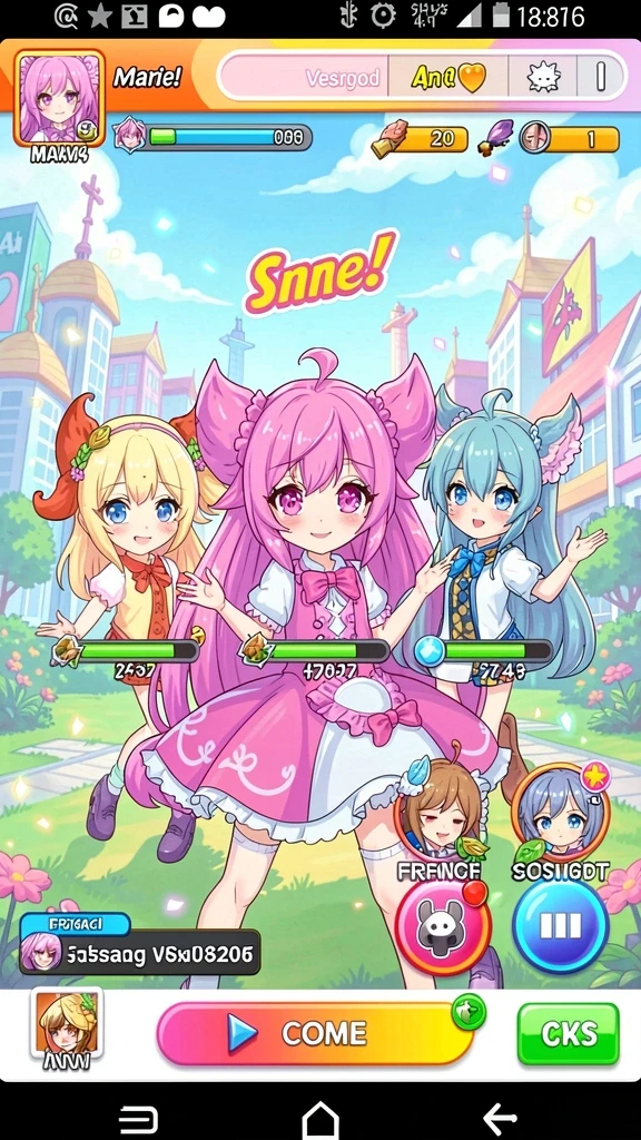 Fitur multiplayer yang memungkinkan bersaing dengan teman.