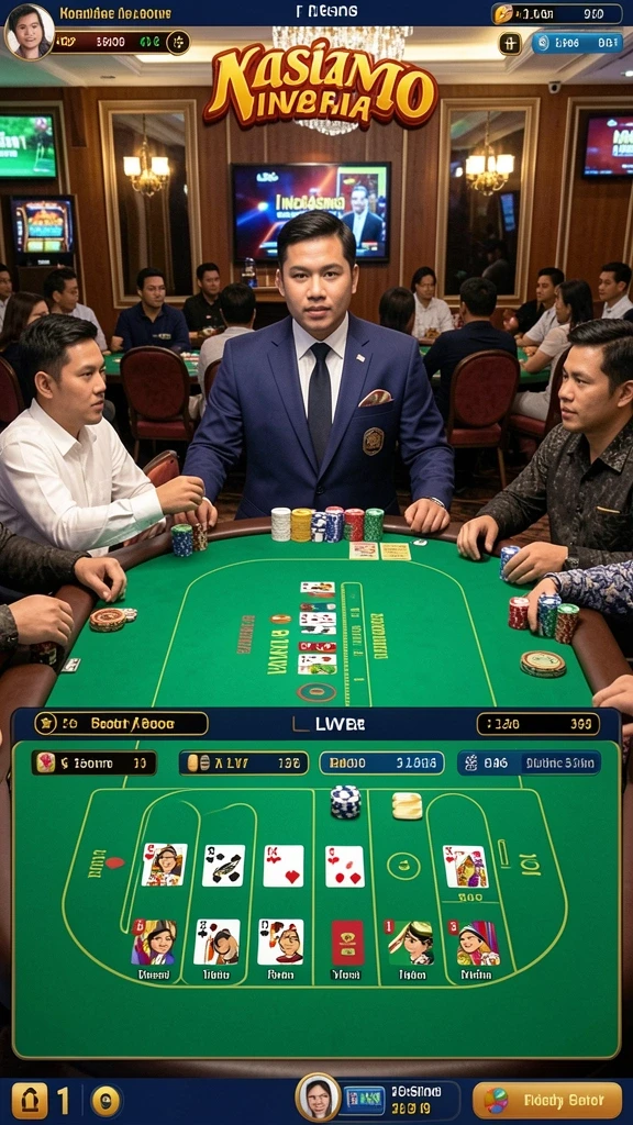 Tampilan antarmuka ROKOKBET yang modern dan menarik.