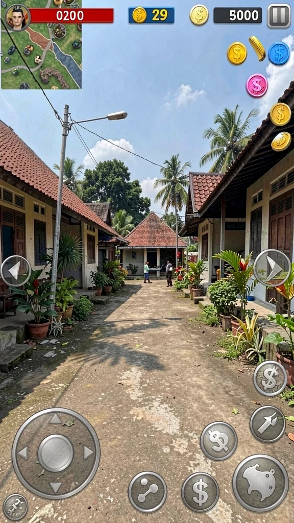 Pengaturan karakter yang dapat disesuaikan.