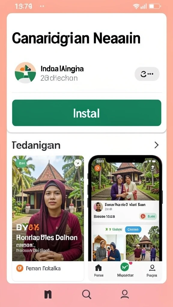 Tampilan antarmuka yang intuitif dan mudah digunakan.