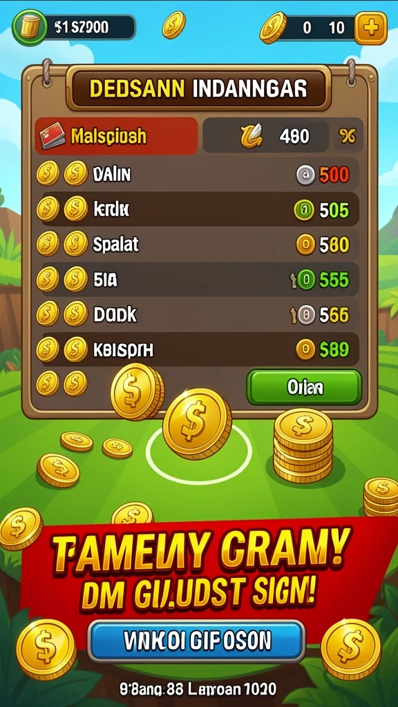 Screenshot menunjukkan berbagai tema permainan slot yang tersedia.
