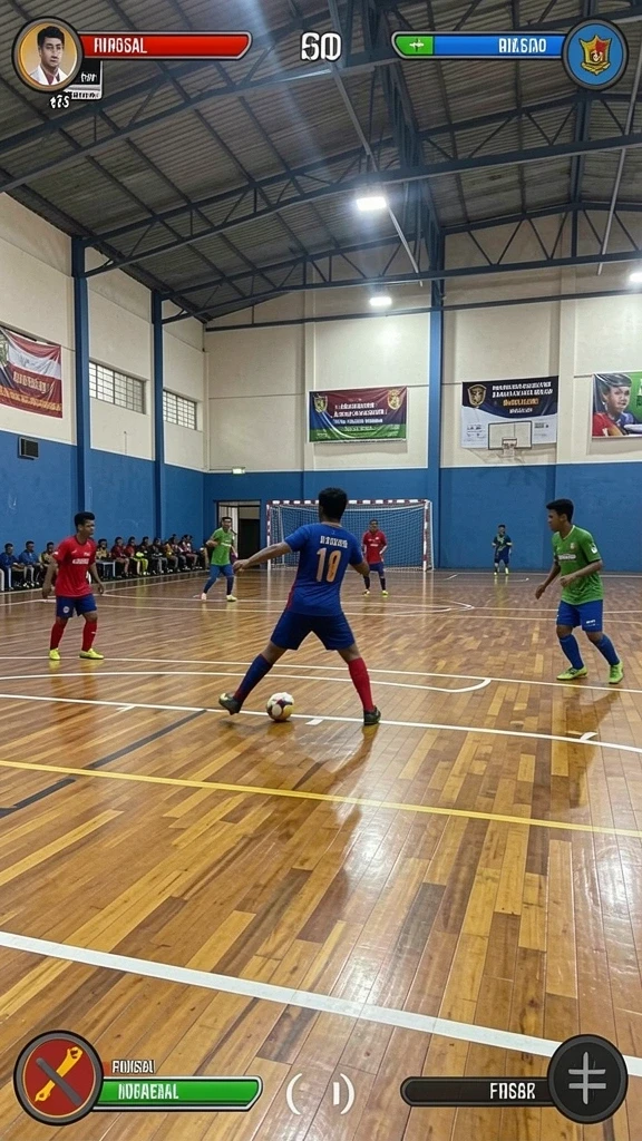 Grafis yang memukau dan warna cerah.