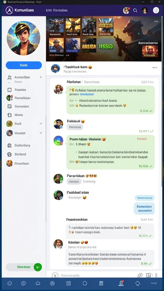 Beragam permainan judi yang tersedia untuk dimainkan.