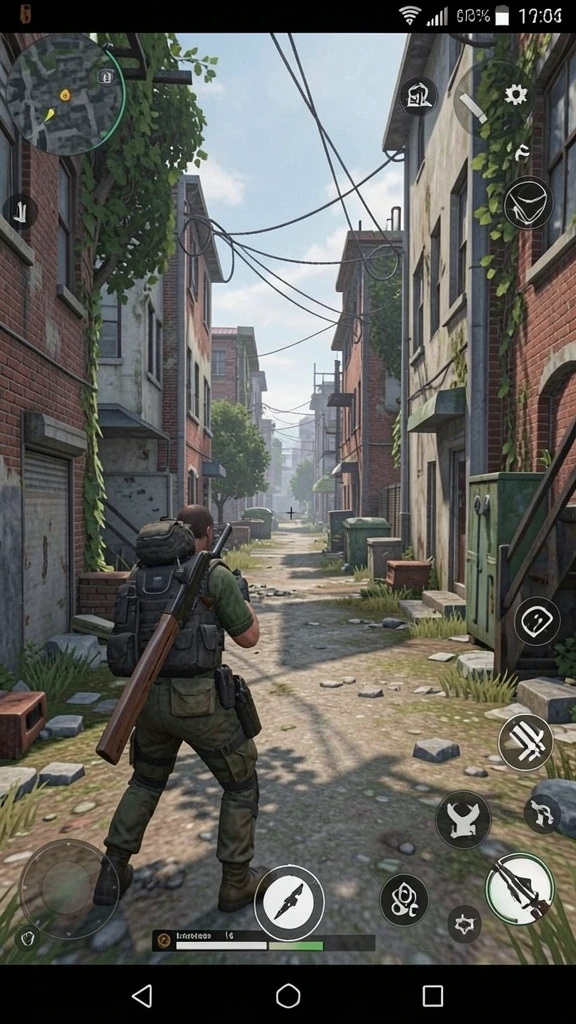 Grafis yang cerah dan detail kartu domino.