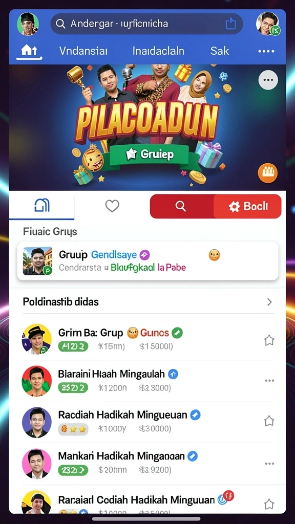 Tampilan antarmuka yang intuitif dan menarik.